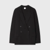 Paul Smith Double-breasted Blazer In Black