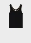 Paul Smith Cotton Tank Top In Black
