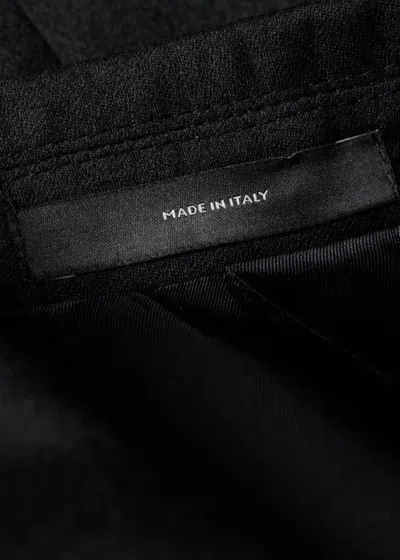 Paul Smith Women's Black Wool-blend Double-breasted Jacket In Multi