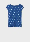 Paul Smith Women's Blue Polka Dot Top