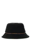 Paul Smith Signature Stripe Hat In Black