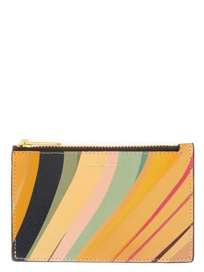 PAUL SMITH WOMEN'S CARD HOLDER DUSKY SWIRL | SIZE UNI | W1A8055GSWIRL