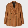 Paul Smith Stripes Multicolor Jacket In Multicolour