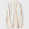 Paul Smith Painted Stripe Shirt In Multi