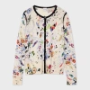 Paul Smith Womens Knitted Cardigan Button In White