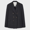 Paul Smith Double-breasted Buttoned Blazer In Blue