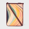 Paul Smith Women's 'dusky Swirl' Leather Pouch Bag Multicolour In Multi