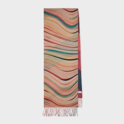 Paul Smith Women's 'dusky Swirl' Scarf Multicolour