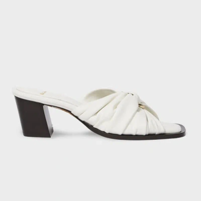 Paul Smith Women's Ecru 'monivae' Leather Heels White