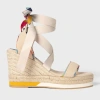 Paul Smith Flat Shoes White In White