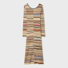 Paul Smith Women's Glitter 'signature Stripe' Knitted Dress Multicolour In Multi