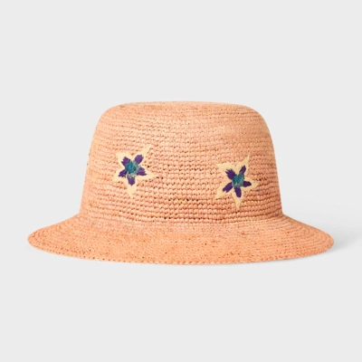 Paul Smith Women Hat Straw Ibiza In Pink