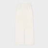 Paul Smith Women's Ivory Linen Wide Leg Drawstring Trousers White In White