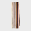 Paul Smith Women's Ivory 'signature Stripe' Sheer Scarf Multicolour
