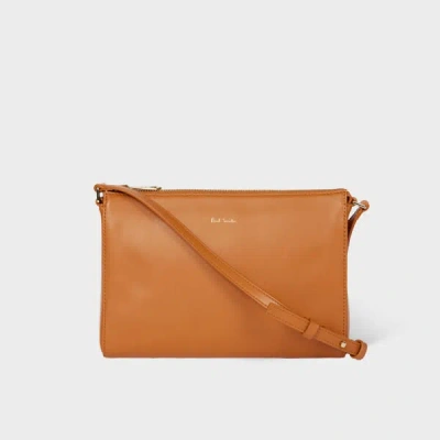 Paul Smith Women's Light Brown Leather Cross-body Bag