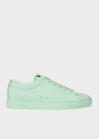 Paul Smith Women's Mint Green Tonal 'leanne' Nubuck Trainers