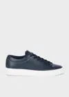 Paul Smith Women's Navy 'leanne' Nubuck Trainers Blue In Blue