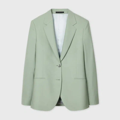 Paul Smith Women's Pale Green Two Button Blazer
