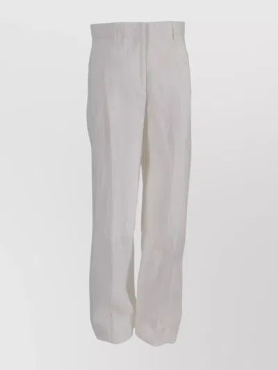 Paul Smith Women's Pants With Belt Loops And Button Accents