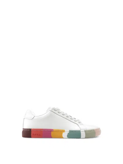Paul Smith White Leather Sneakers