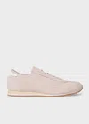 Paul Smith Women's Pink Nubuck 'maltese' Trainers In Pink