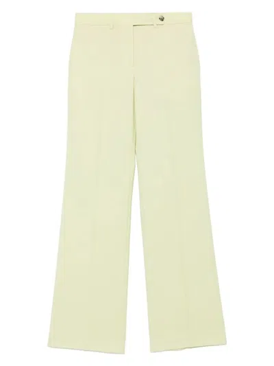 PAUL SMITH WOMEN'S PRESSED CREASE WOOL TROUSERS