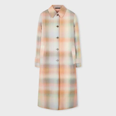 Paul Smith Women's Ramie-cotton 'smith Check' Mac Multicolour
