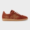 Paul Smith Women's Rust 'como' Suede Trainers Orange In Orange