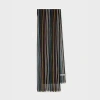 Paul Smith Striped Scarf In Multi