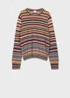 Paul Smith Signature Stripe Sweater In Multicolour