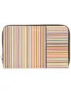 Paul Smith Women's Signature Stripe Wallet | Size Uni | W1a7600lsigao In Multicolour