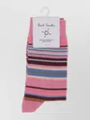 Paul Smith Women Striped Cotton Sock Henrietta