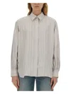 Paul Smith Striped Shirt In White