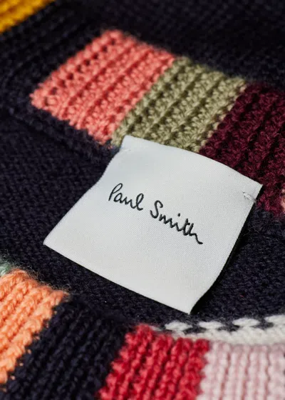 Paul Smith Women's 'swirl' Crew Neck Sweater Multicolour