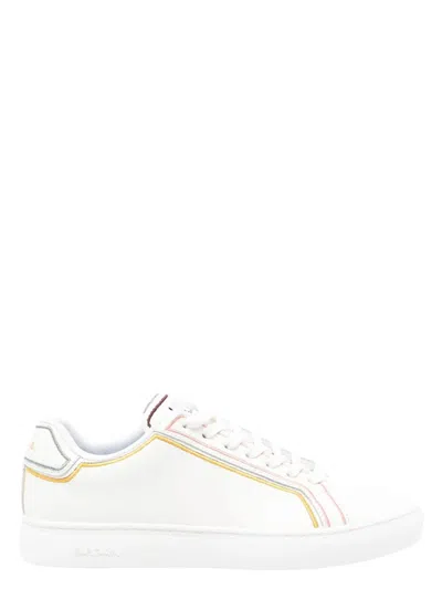 PAUL SMITH WOMEN'S SWIRL LEATHER SNEAKERS