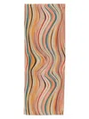 Paul Smith Women's Swirl Linen Scarf | Size Uni | W1a250gp372 In Multi