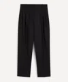 Paul Smith Tapered Wool Trousers In Black