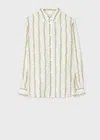 Paul Smith Women's White 'infloressence' Cotton-silk Shirt In White
