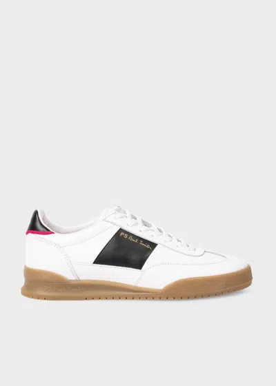 Paul Smith Dover Low-top Leather Sneakers In White