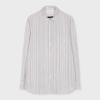 Paul Smith Striped Shirt In White