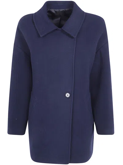 Paul Smith Coat Blue Womens Coat