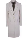 Paul Smith Single-breasted Wool Coat In Neutral