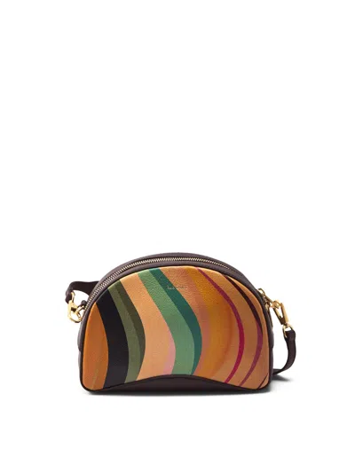 Paul Smith Womens Dusky Curved Camera Bag In Swirl