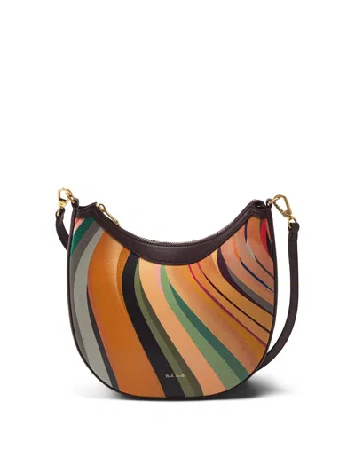 Paul Smith Womens Dusky Mini Hobo Bag In Swirl