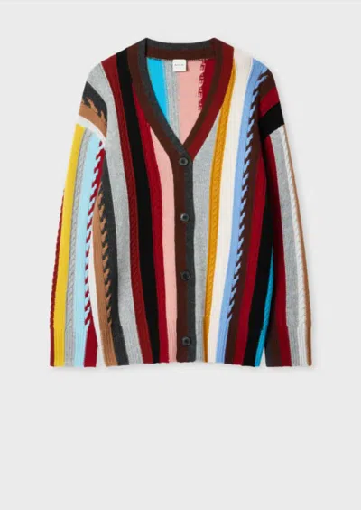 PAUL SMITH PAUL SMITH WOMENS KNITTED CARDI BUTTON THRU
