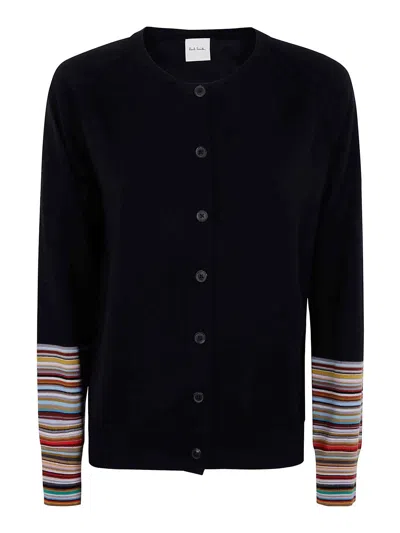 PAUL SMITH WOMENS KNITTED CARDIGAN BUTTON THRU