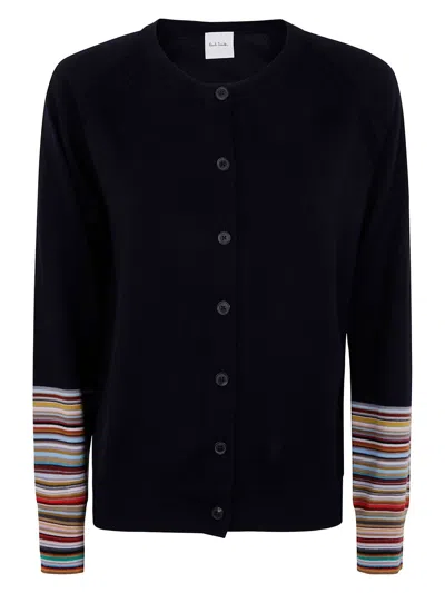 PAUL SMITH WOMENS KNITTED CARDIGAN BUTTON THRU