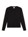 Paul Smith Womens Knitted Cardigan Button Thru In Black