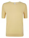 Paul Smith Womens Knitted Short Sleeves Top Crewneck