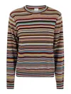 Paul Smith Signature Stripe Sweater In Multicolour